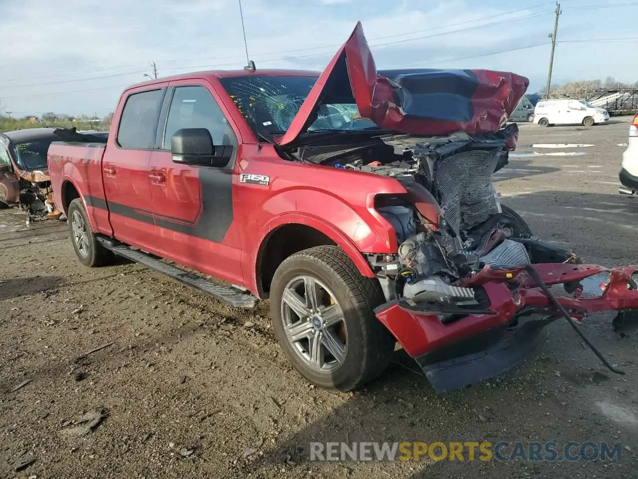 4 Фотография поврежденного автомобиля 1FTFW1E47LFB45788 FORD F-150 2020