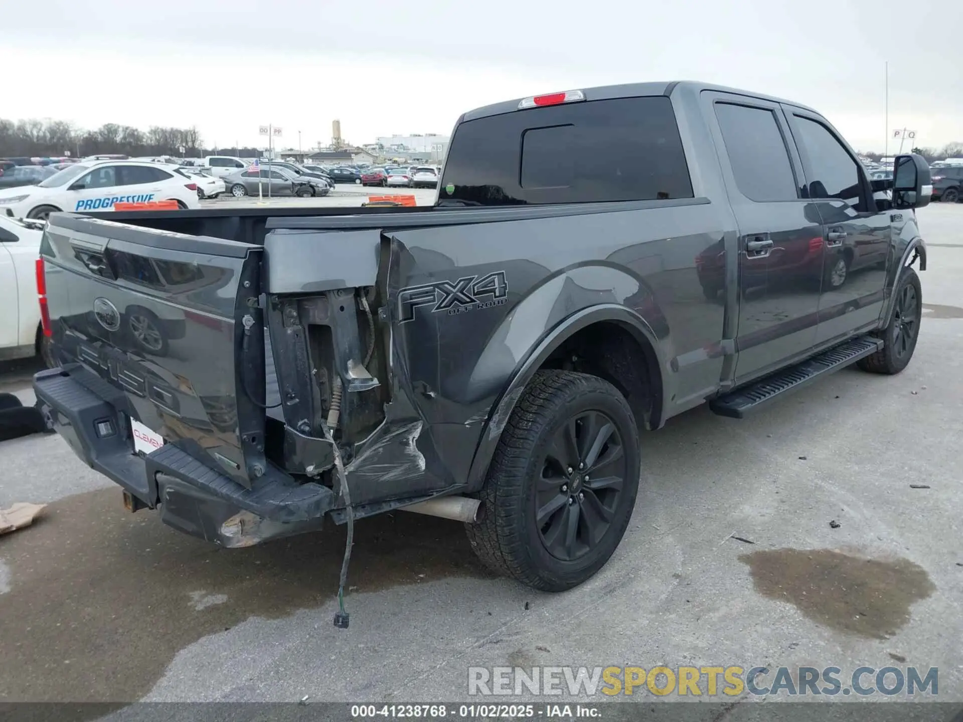 4 Фотография поврежденного автомобиля 1FTFW1E47LFC74601 FORD F-150 2020