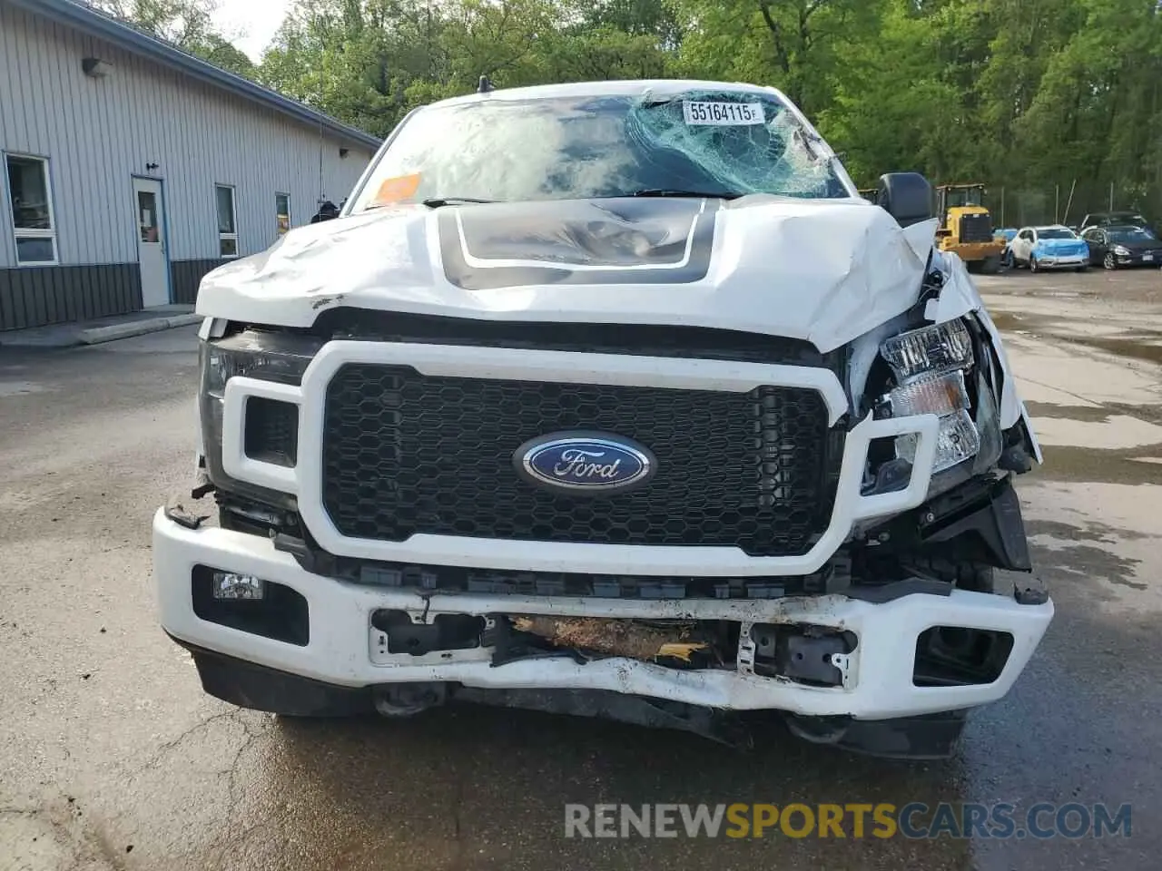 5 Photograph of a damaged car 1FTFW1E48LFA00663 FORD F-150 2020