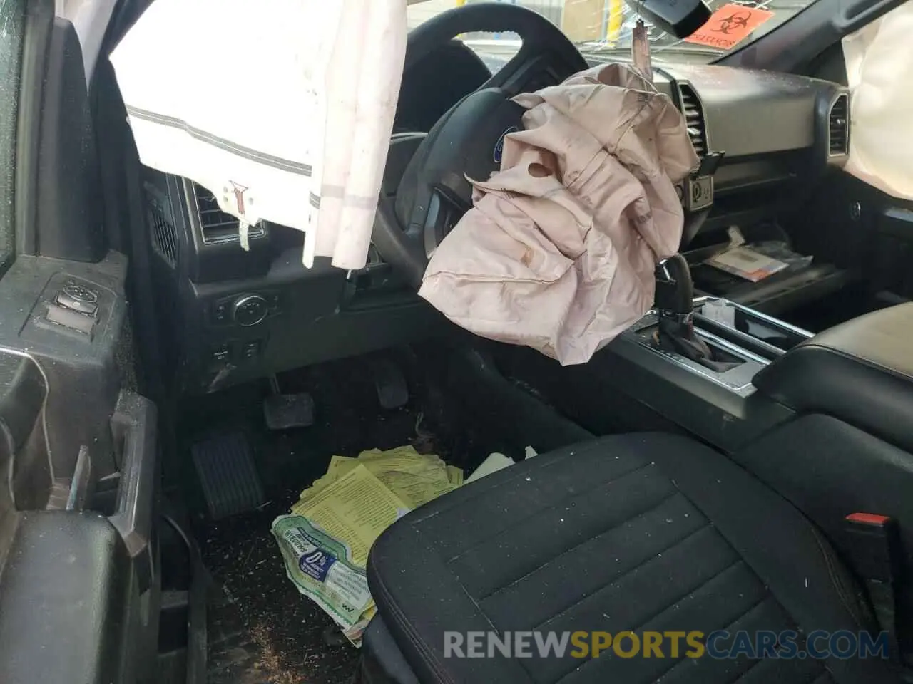 8 Photograph of a damaged car 1FTFW1E48LFA00663 FORD F-150 2020