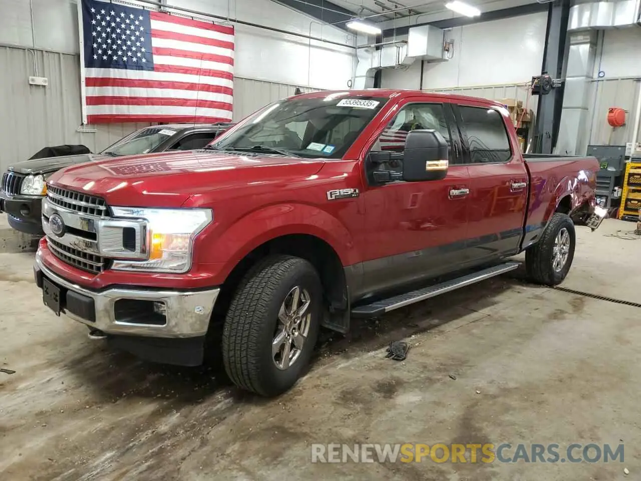 1 Photograph of a damaged car 1FTFW1E48LFA55940 FORD F-150 2020