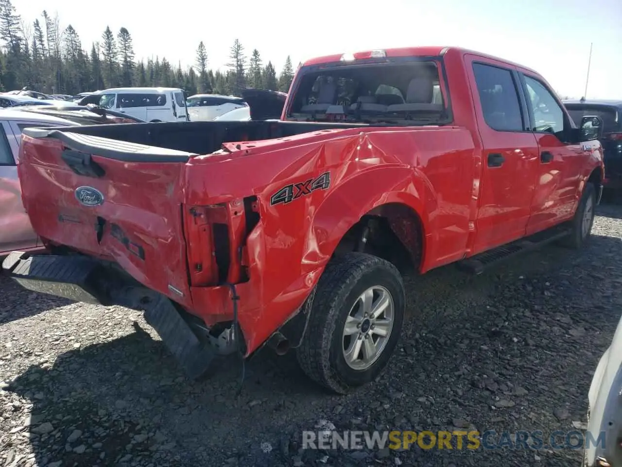 3 Фотография поврежденного автомобиля 1FTFW1E49LFB22089 FORD F-150 2020