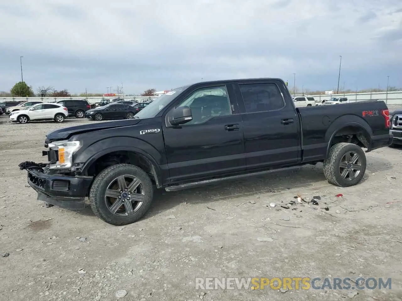 1 Photograph of a damaged car 1FTFW1E50LKE77992 FORD F-150 2020