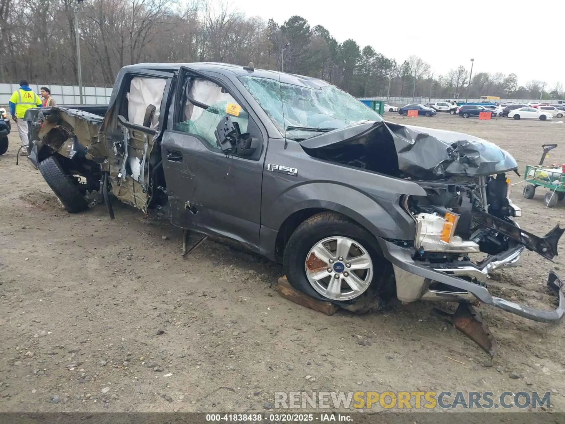 1 Photograph of a damaged car 1FTFW1E52LFA80504 FORD F-150 2020