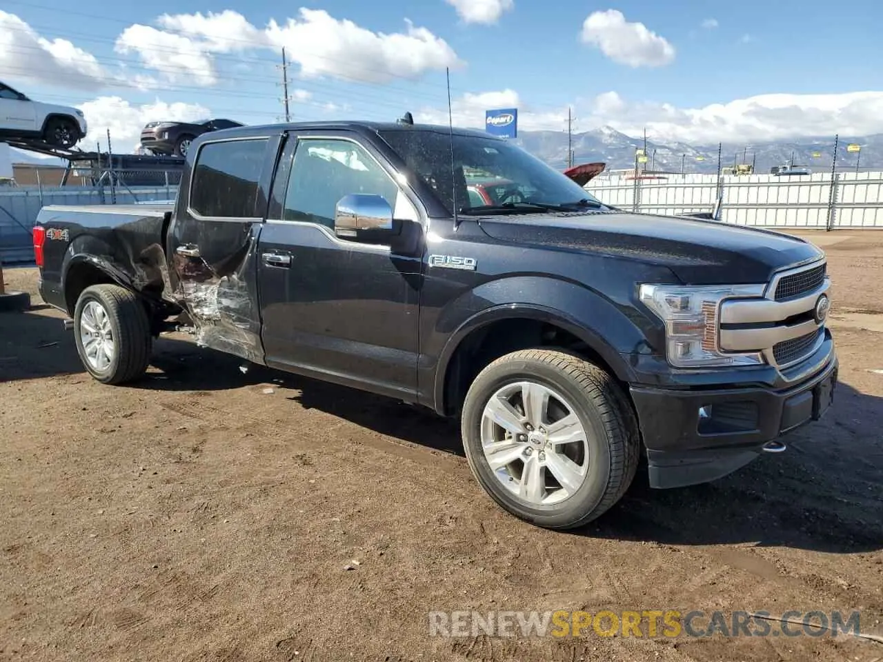 4 Фотография поврежденного автомобиля 1FTFW1E54LFC09391 FORD F-150 2020