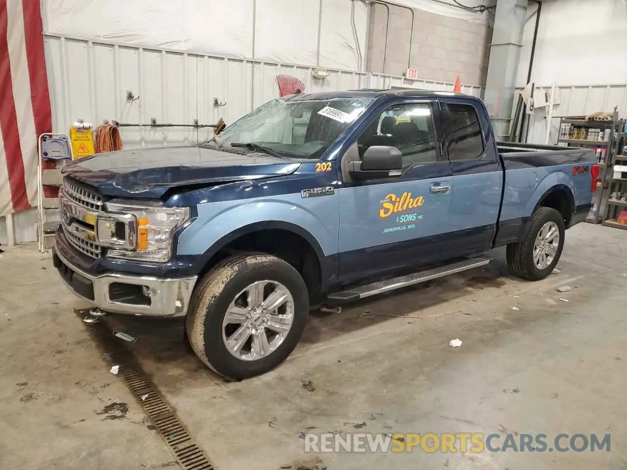 1 Photograph of a damaged car 1FTFX1E45LFA35528 FORD F-150 2020