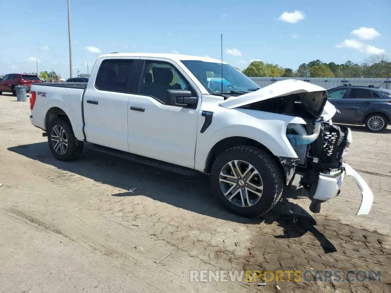 4 Фотография поврежденного автомобиля 1FTEW1C50MFC17763 FORD F-150 2021