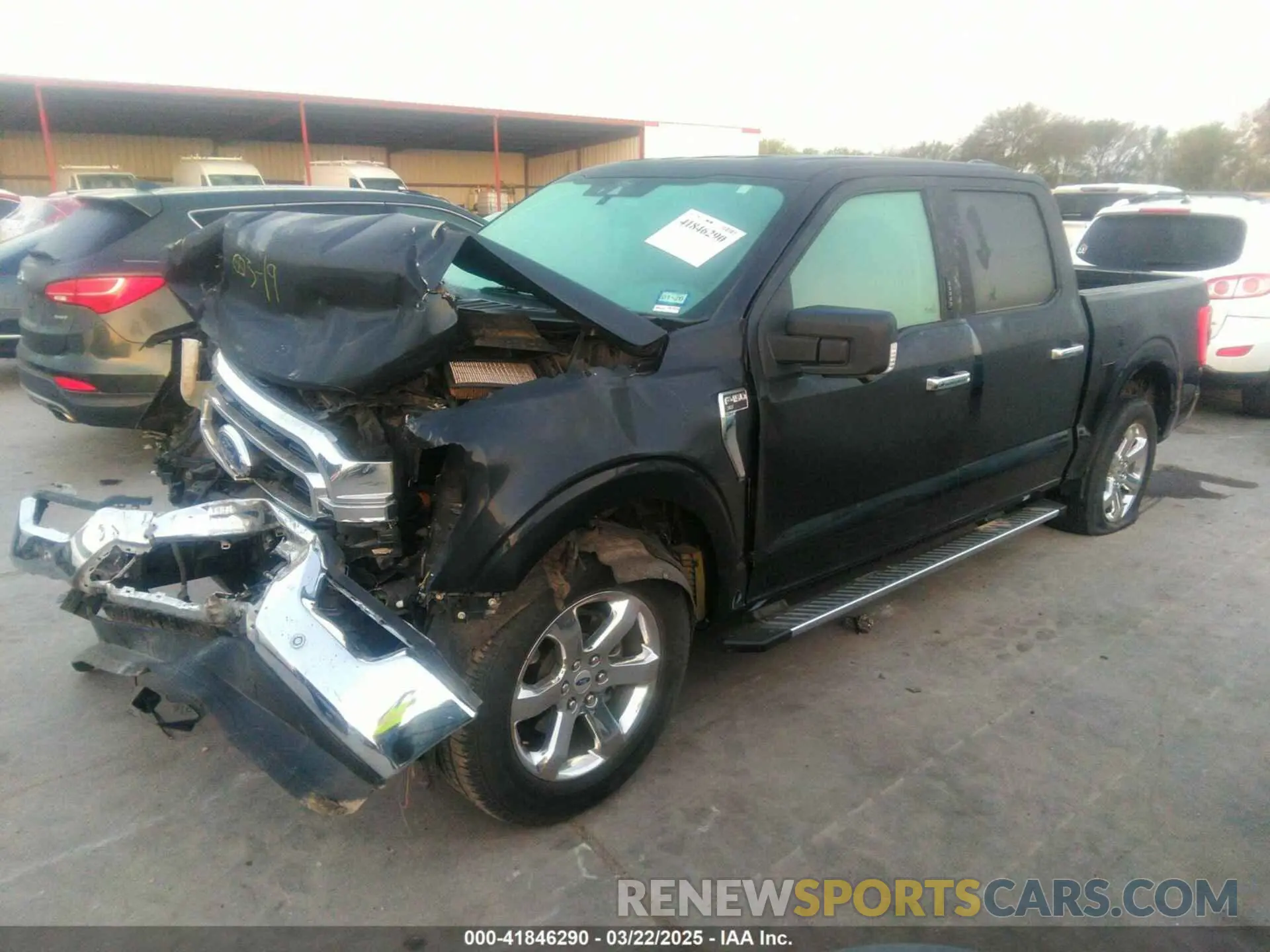 2 Фотография поврежденного автомобиля 1FTEW1C51MFC47404 FORD F-150 2021