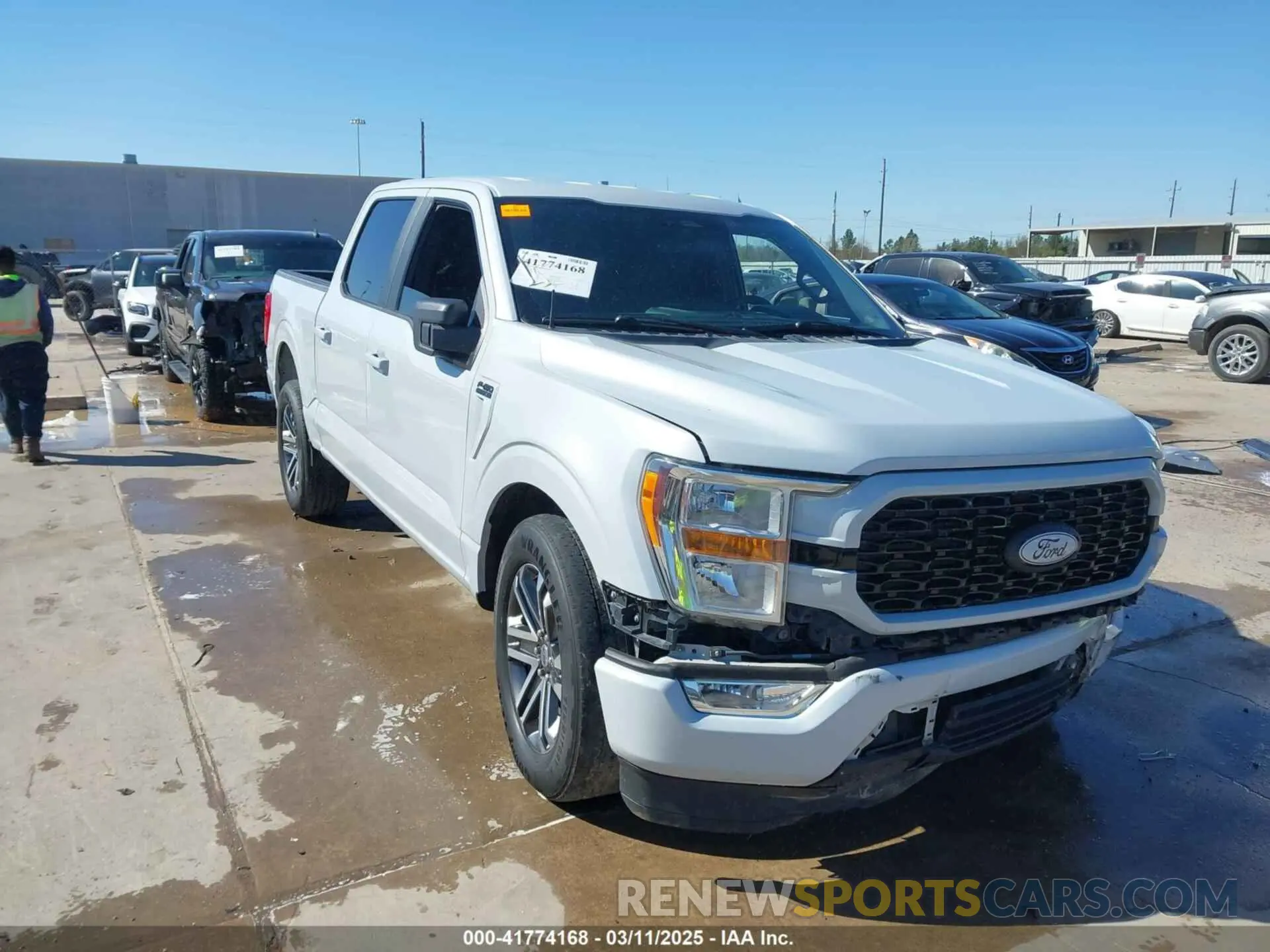1 Фотография поврежденного автомобиля 1FTEW1C52MKD15474 FORD F-150 2021
