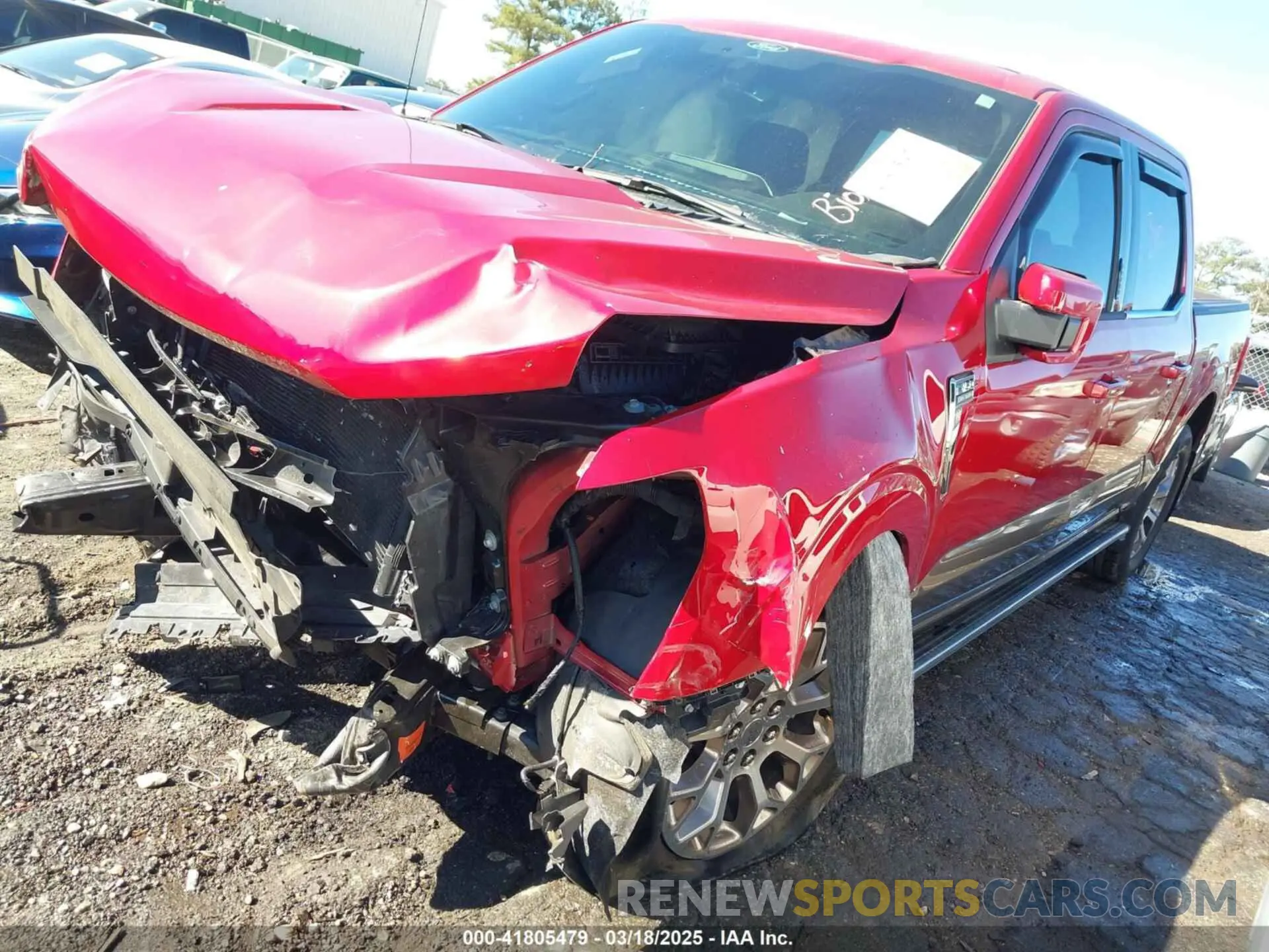 2 Photograph of a damaged car 1FTEW1C53MFB04163 FORD F-150 2021