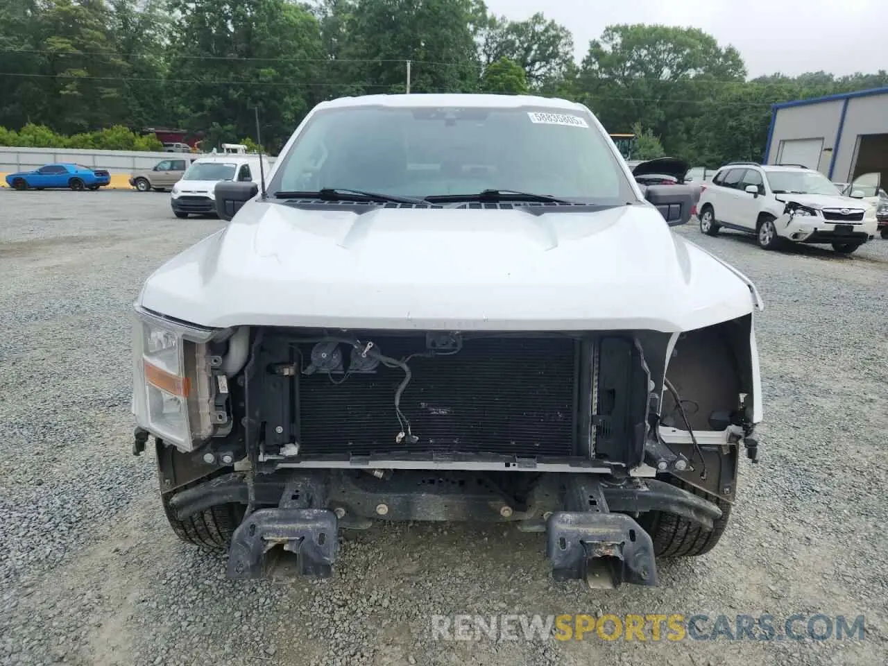 5 Photograph of a damaged car 1FTEW1C53MFB80059 FORD F-150 2021