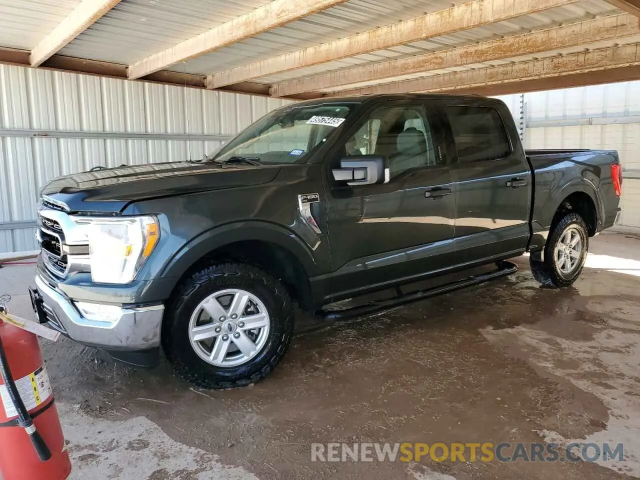 1 Photograph of a damaged car 1FTEW1C55MKD57329 FORD F-150 2021