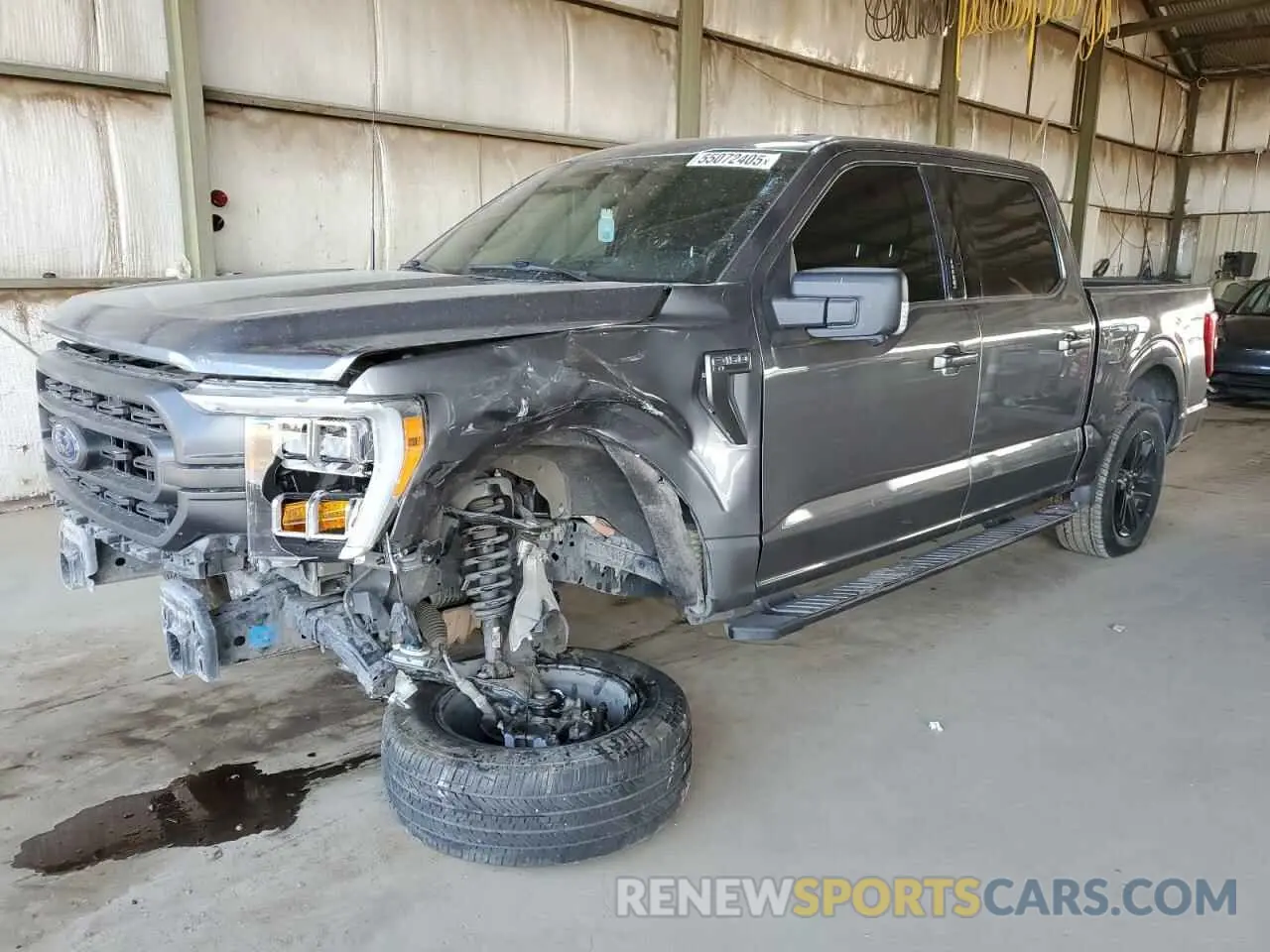 1 Фотография поврежденного автомобиля 1FTEW1C58MFB54623 FORD F-150 2021