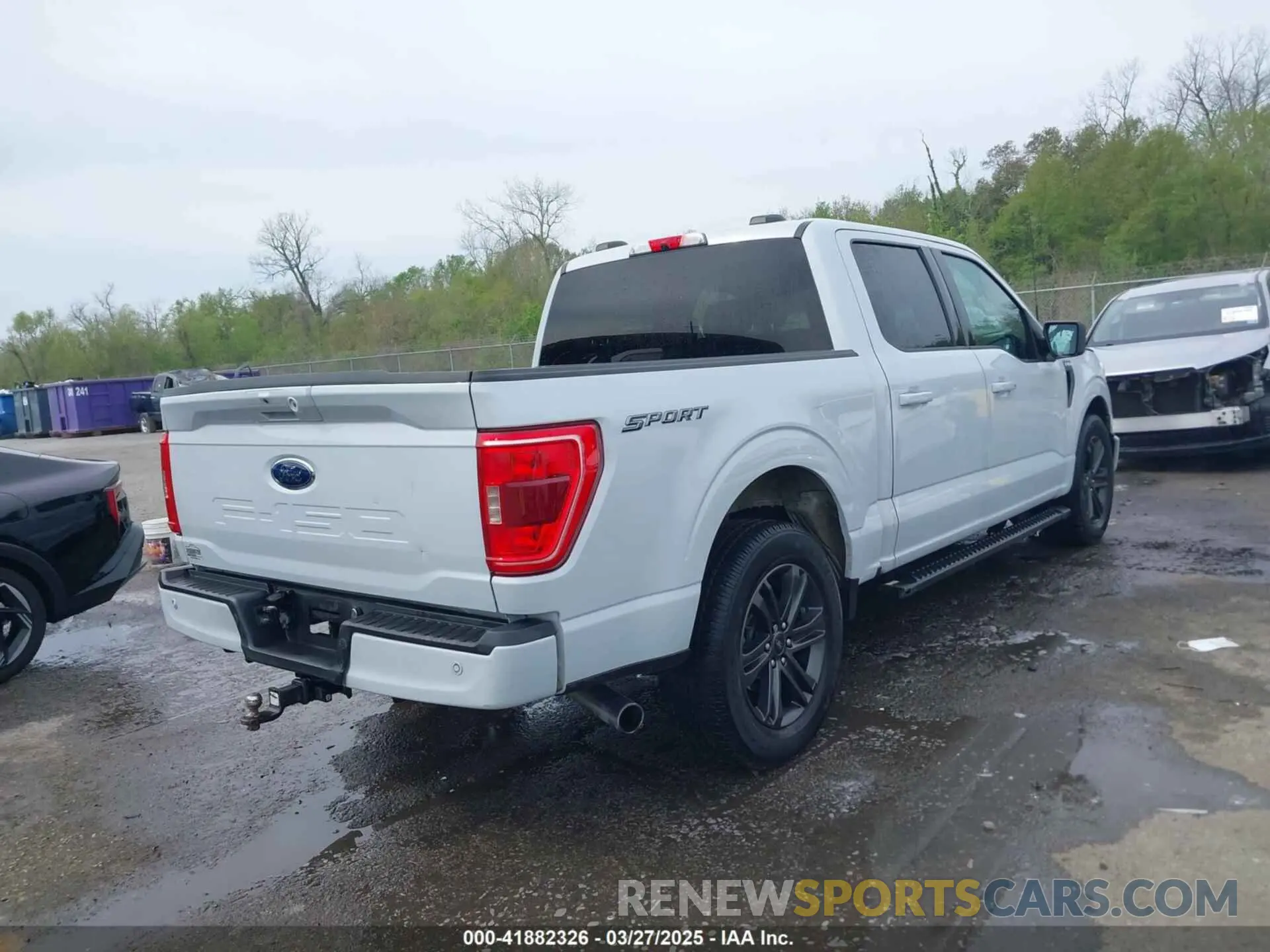 4 Фотография поврежденного автомобиля 1FTEW1C59MKE79580 FORD F-150 2021