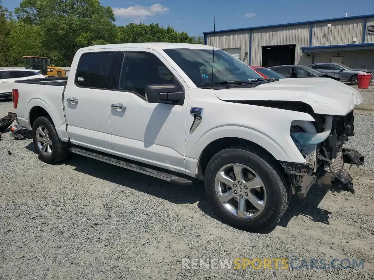 4 Photograph of a damaged car 1FTEW1C89MFC91290 FORD F-150 2021