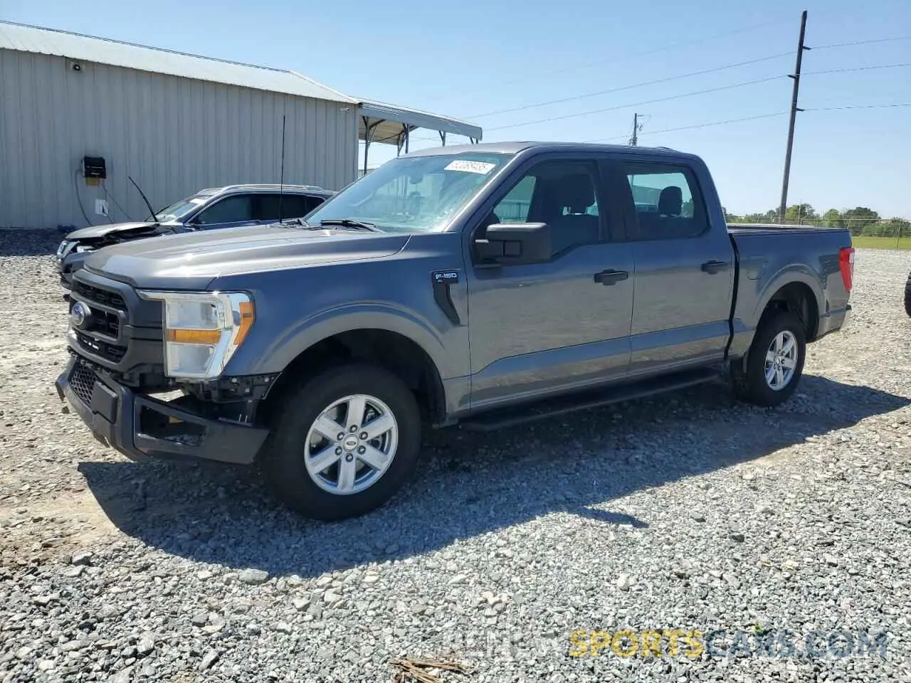 1 Фотография поврежденного автомобиля 1FTEW1CB2MFB51285 FORD F-150 2021