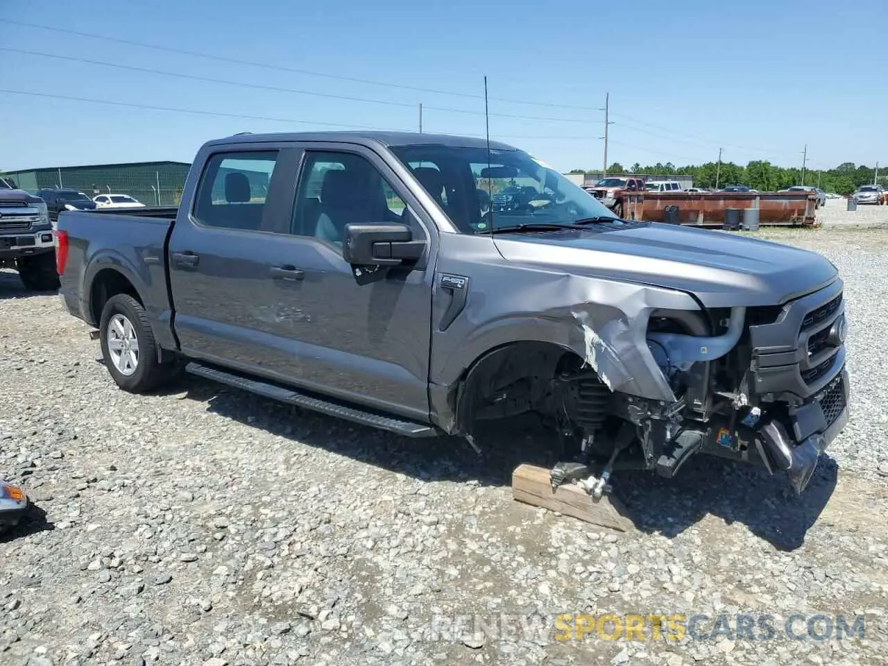 4 Фотография поврежденного автомобиля 1FTEW1CB2MFB51285 FORD F-150 2021
