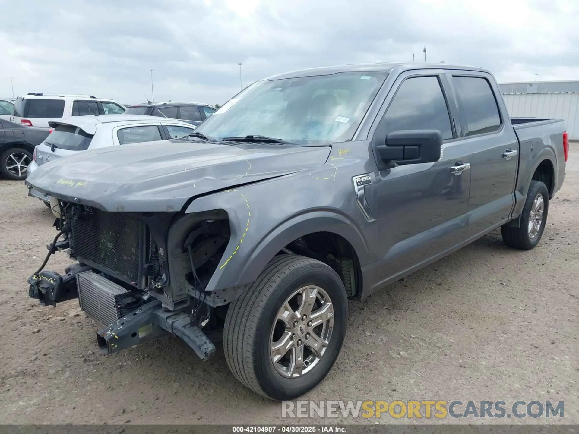 2 Photograph of a damaged car 1FTEW1CP1MKD21526 FORD F-150 2021