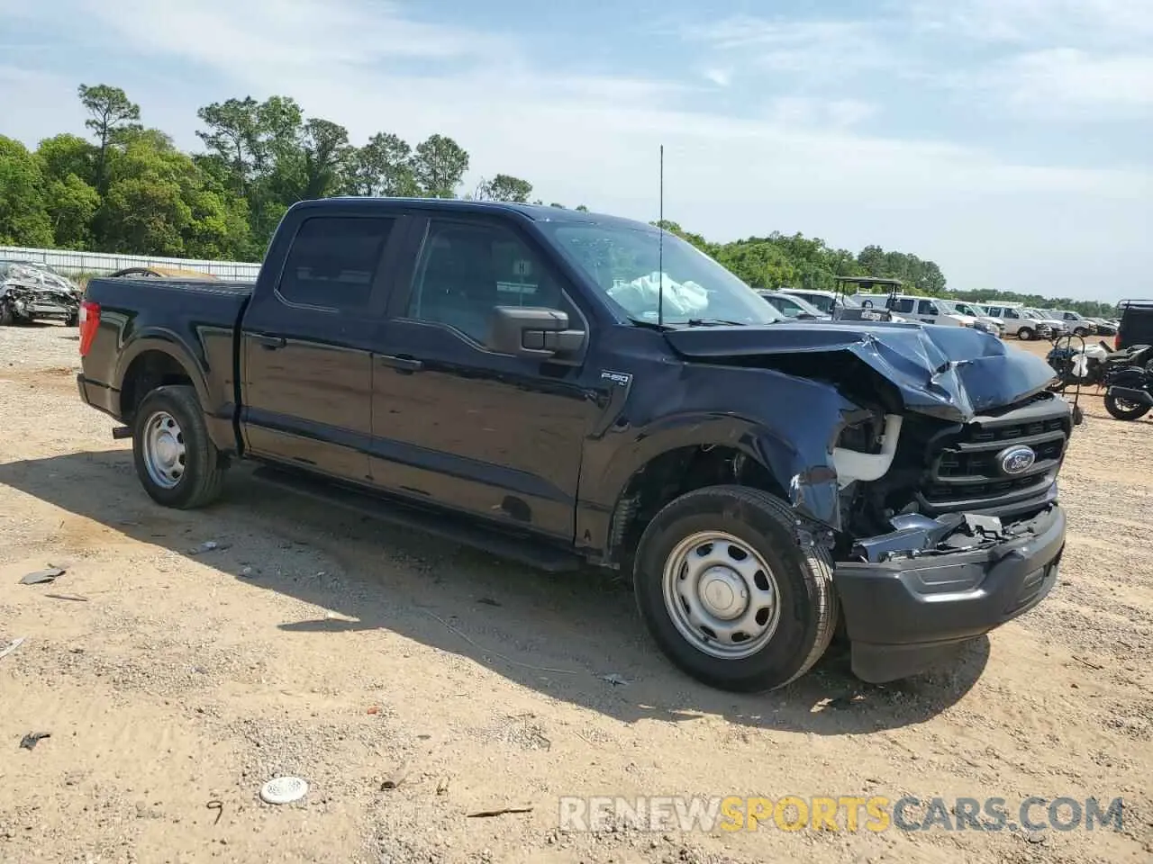 4 Фотография поврежденного автомобиля 1FTEW1CP3MKE99938 FORD F-150 2021