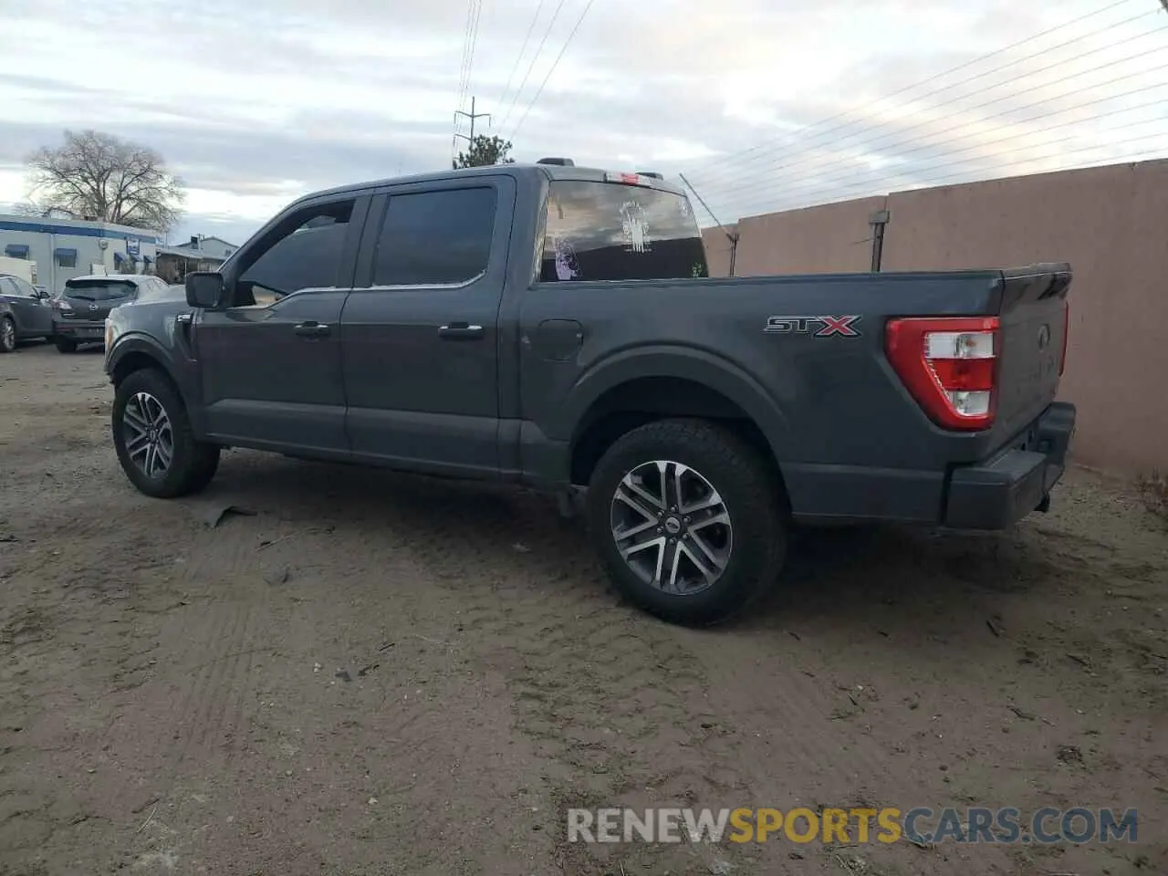 2 Фотография поврежденного автомобиля 1FTEW1CP5MKD46333 FORD F-150 2021