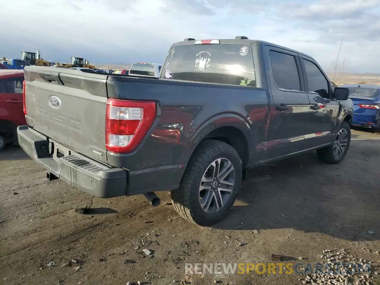 3 Фотография поврежденного автомобиля 1FTEW1CP5MKD46333 FORD F-150 2021