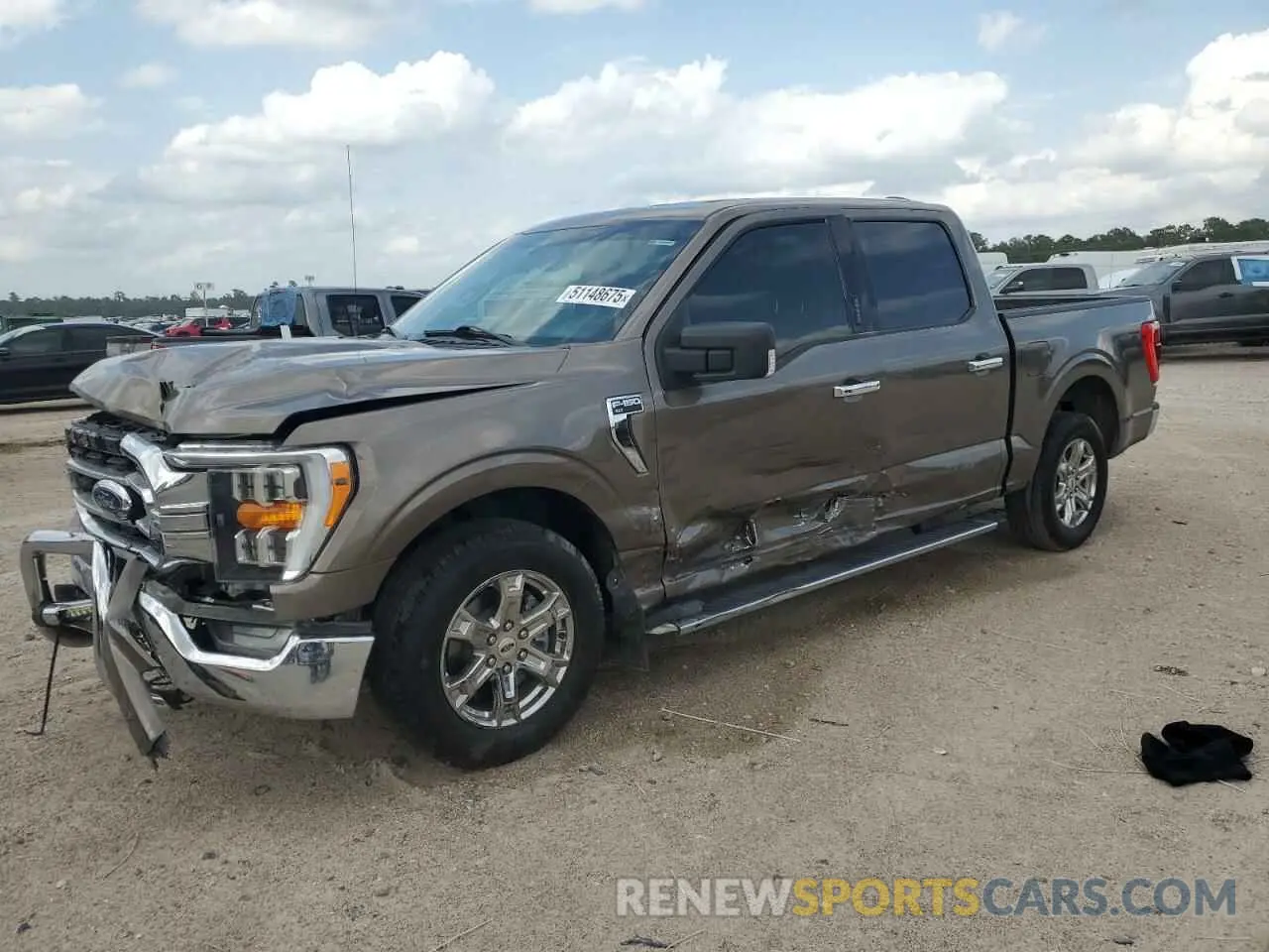 1 Фотография поврежденного автомобиля 1FTEW1CP7MFB36177 FORD F-150 2021