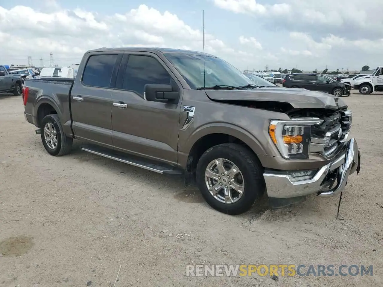4 Фотография поврежденного автомобиля 1FTEW1CP7MFB36177 FORD F-150 2021