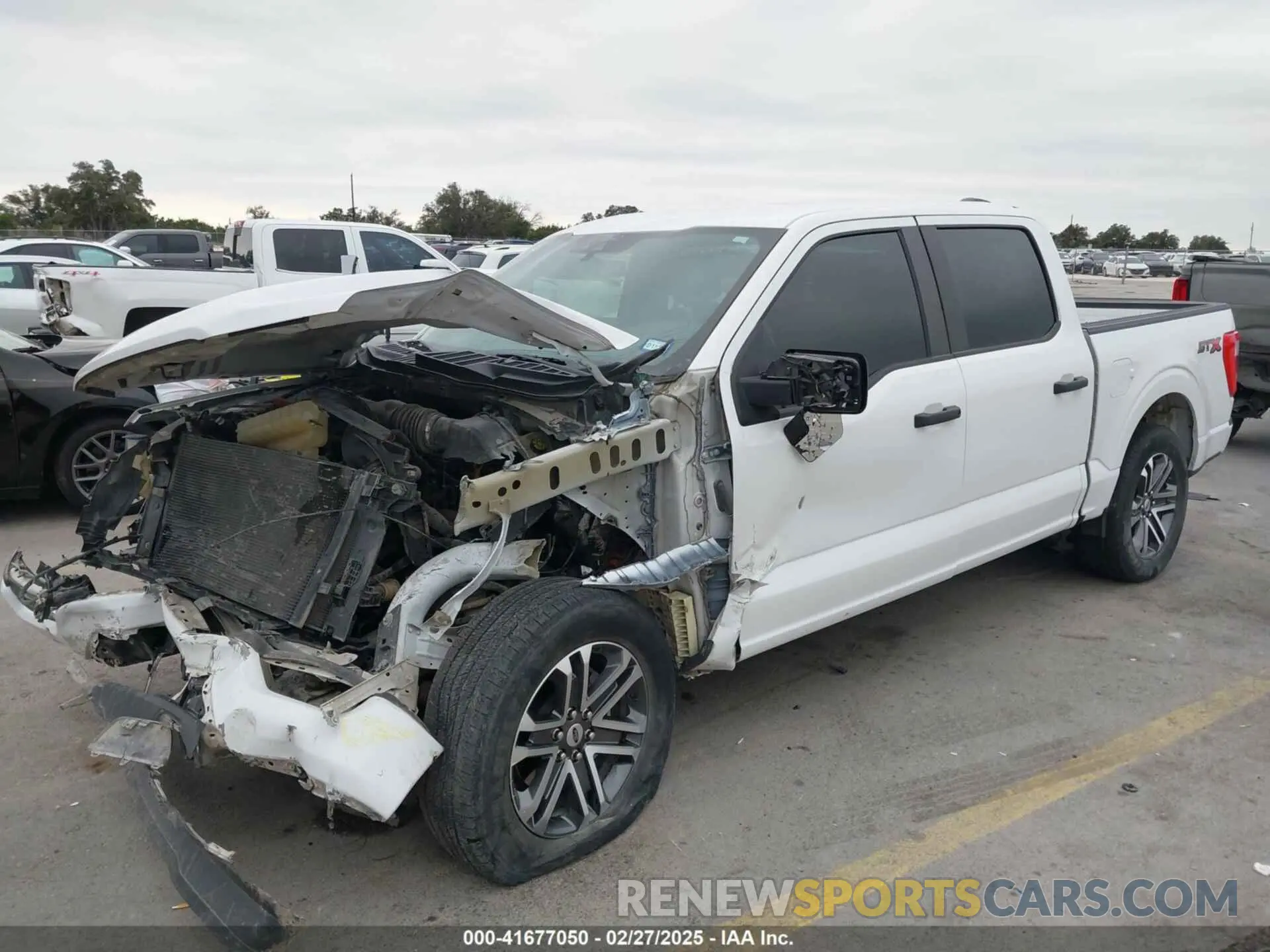 2 Photograph of a damaged car 1FTEW1CP8MKE88451 FORD F-150 2021