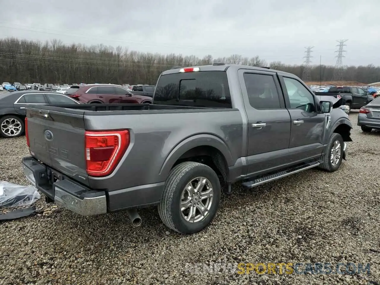 3 Photograph of a damaged car 1FTEW1CP9MFA45931 FORD F-150 2021