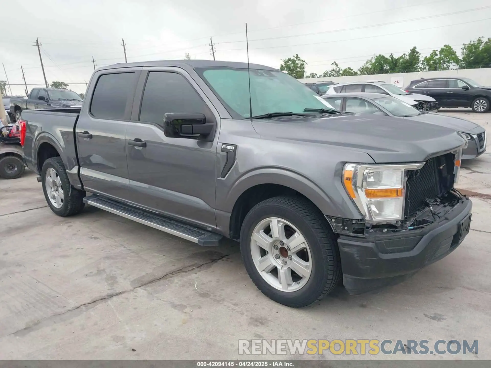 1 Фотография поврежденного автомобиля 1FTEW1CP9MFC03913 FORD F-150 2021
