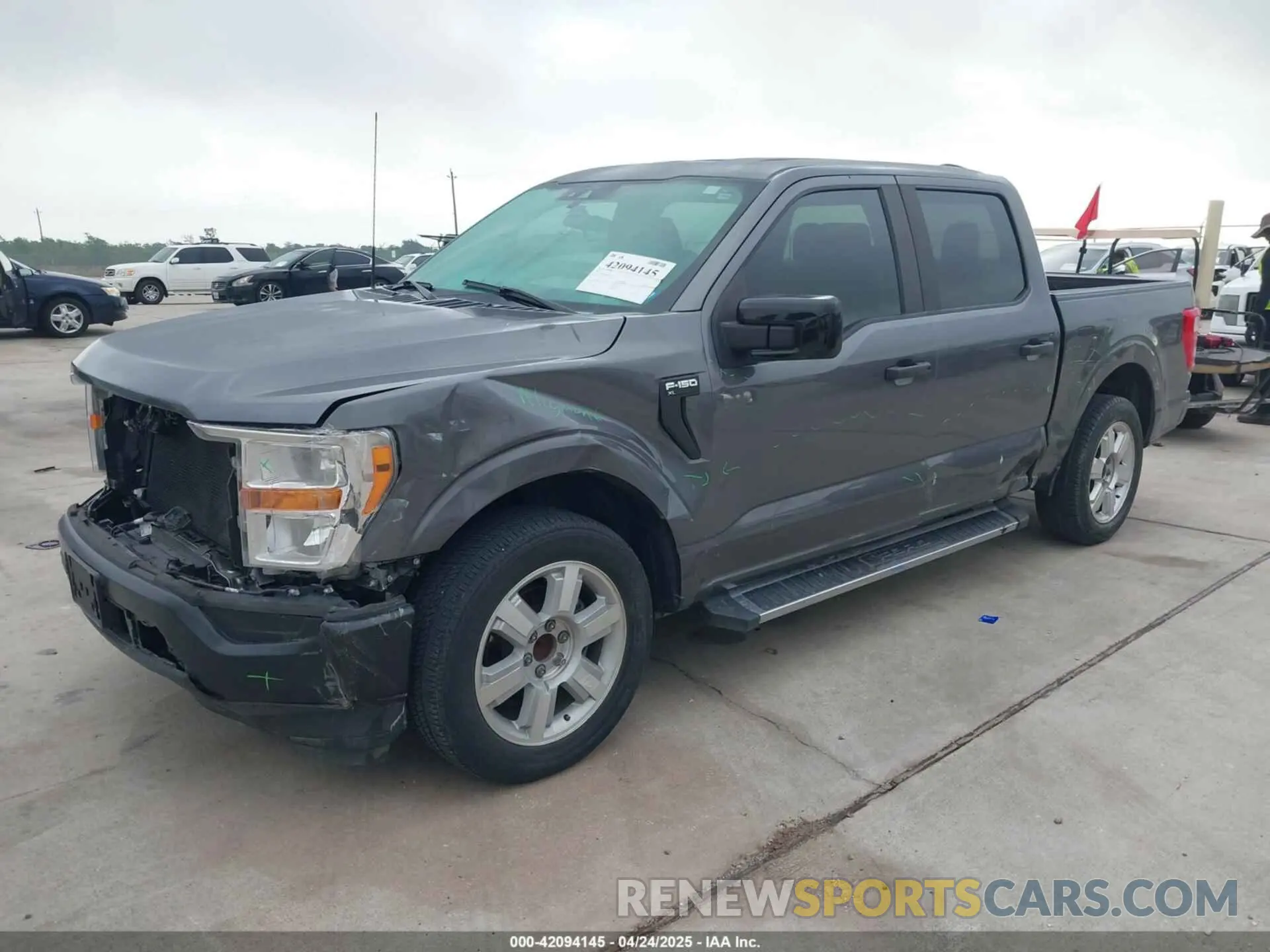 2 Фотография поврежденного автомобиля 1FTEW1CP9MFC03913 FORD F-150 2021