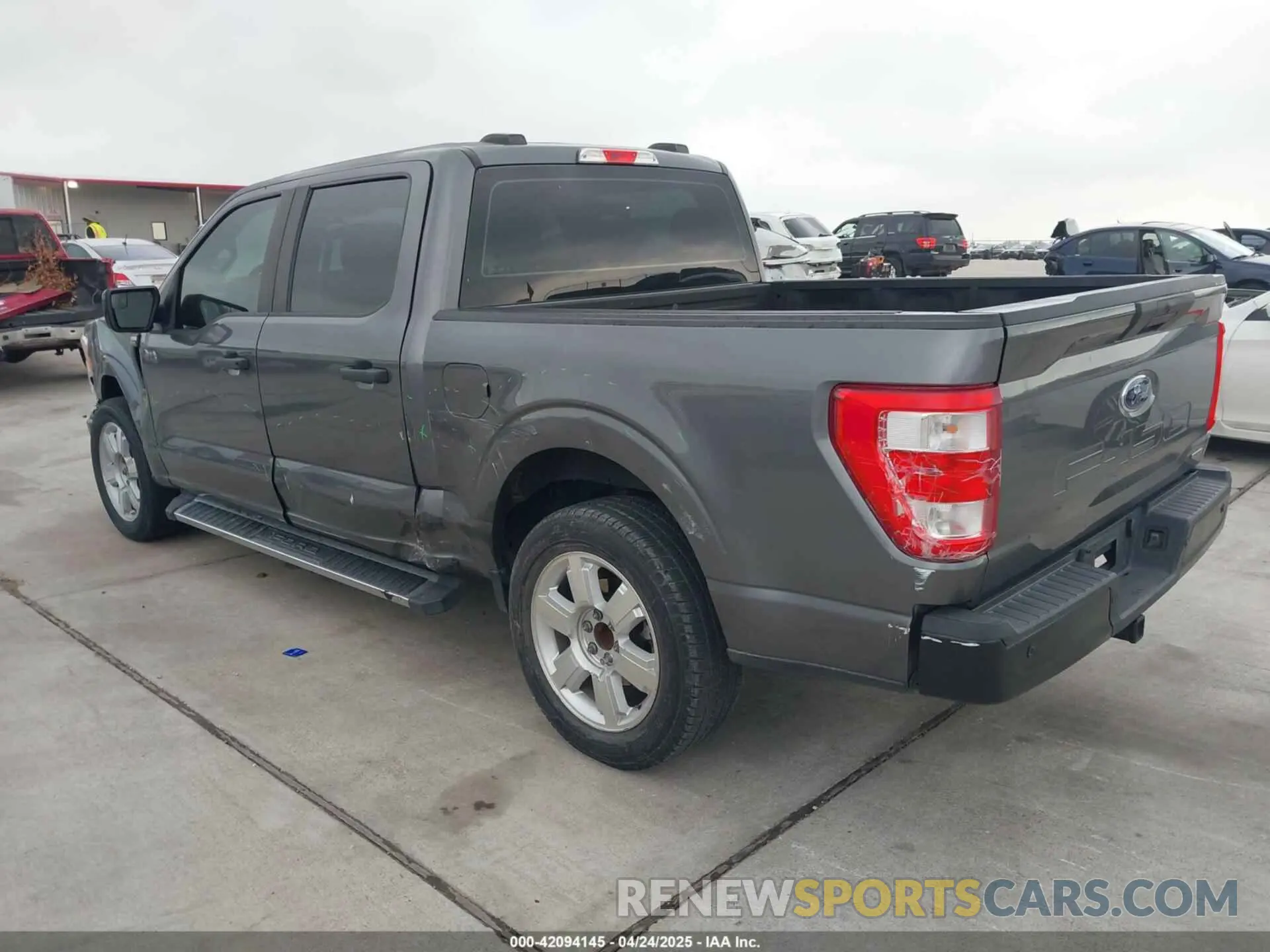 3 Фотография поврежденного автомобиля 1FTEW1CP9MFC03913 FORD F-150 2021