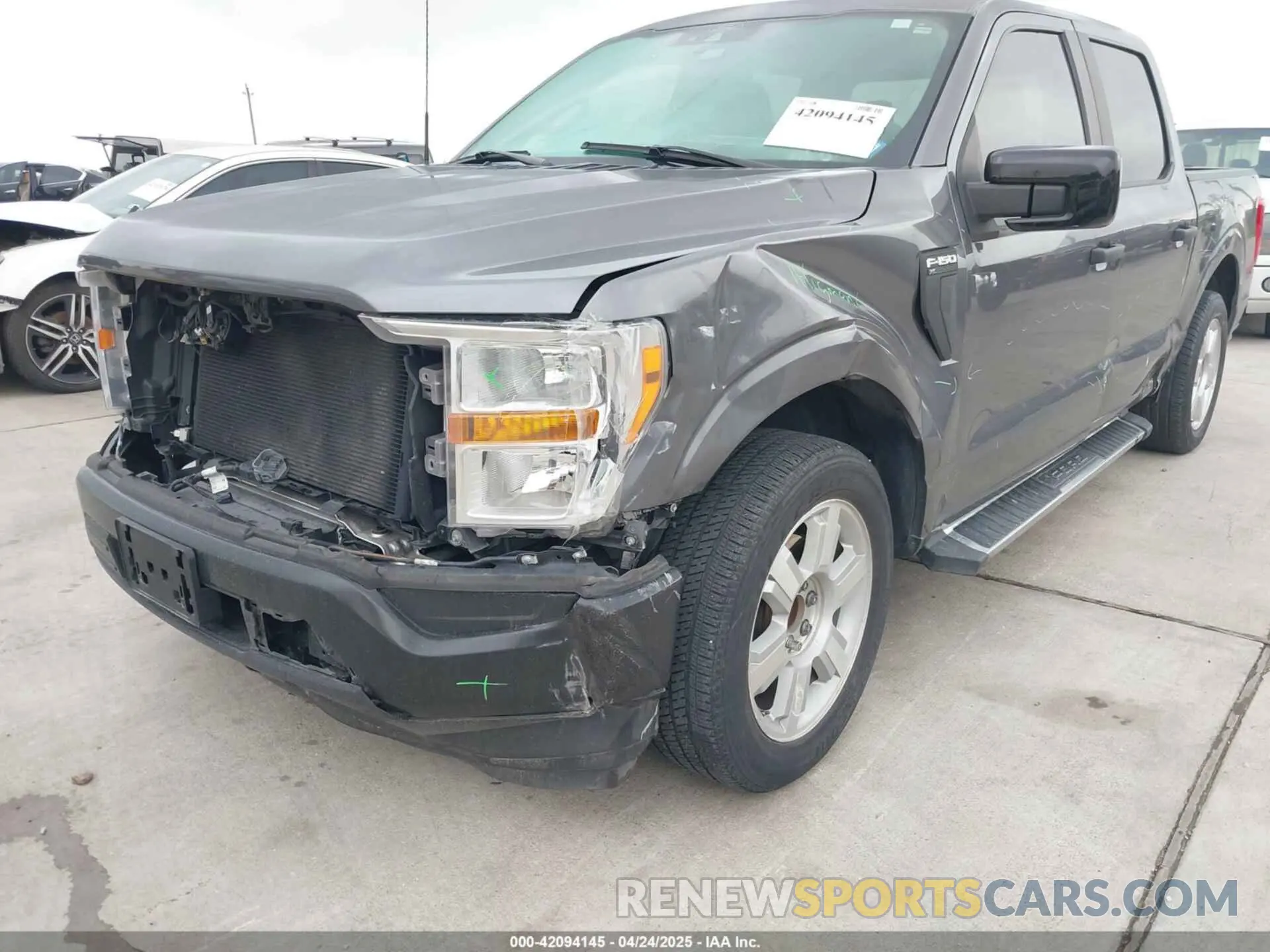 6 Фотография поврежденного автомобиля 1FTEW1CP9MFC03913 FORD F-150 2021
