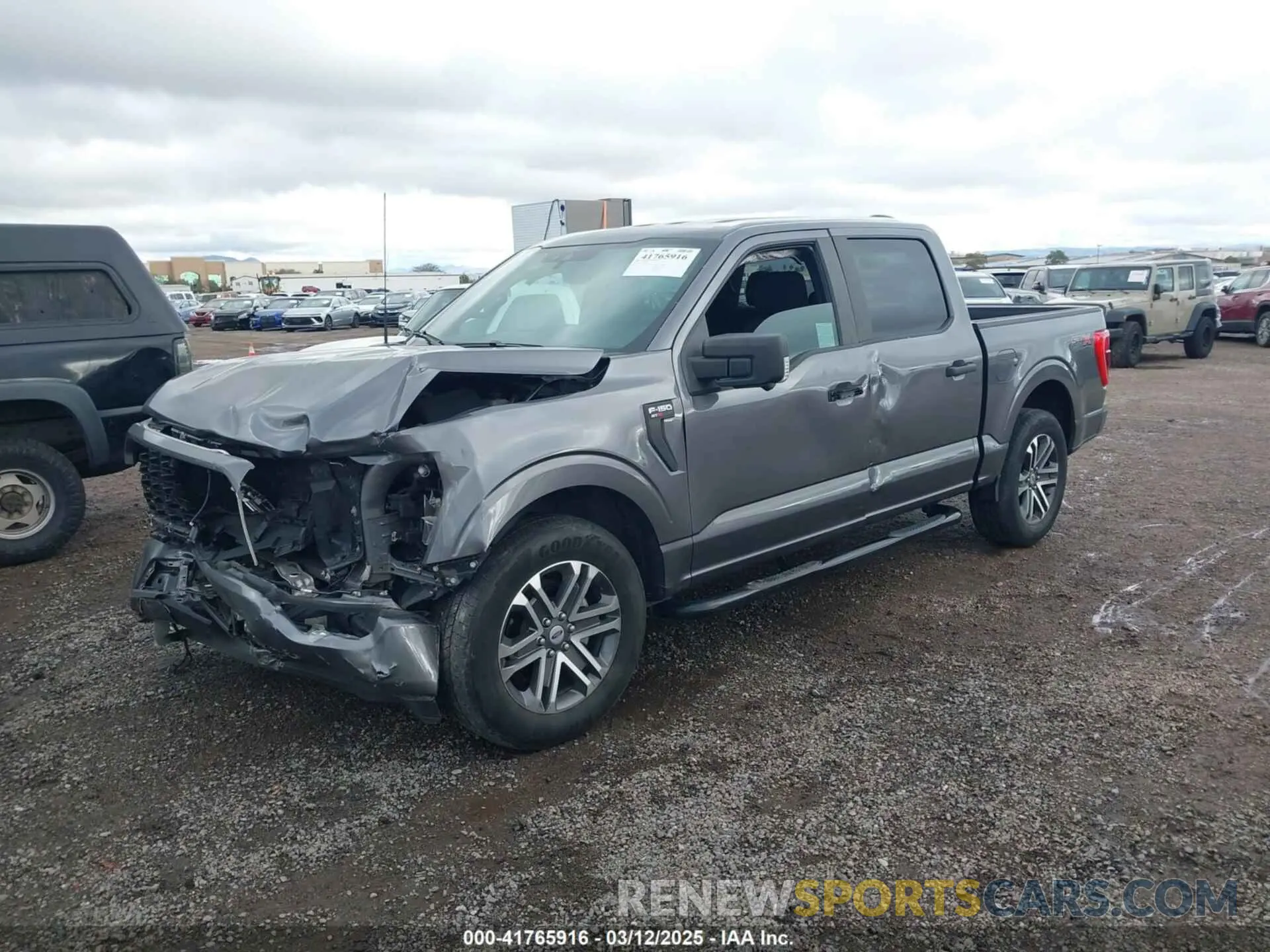 2 Фотография поврежденного автомобиля 1FTEW1CPXMFC34281 FORD F-150 2021