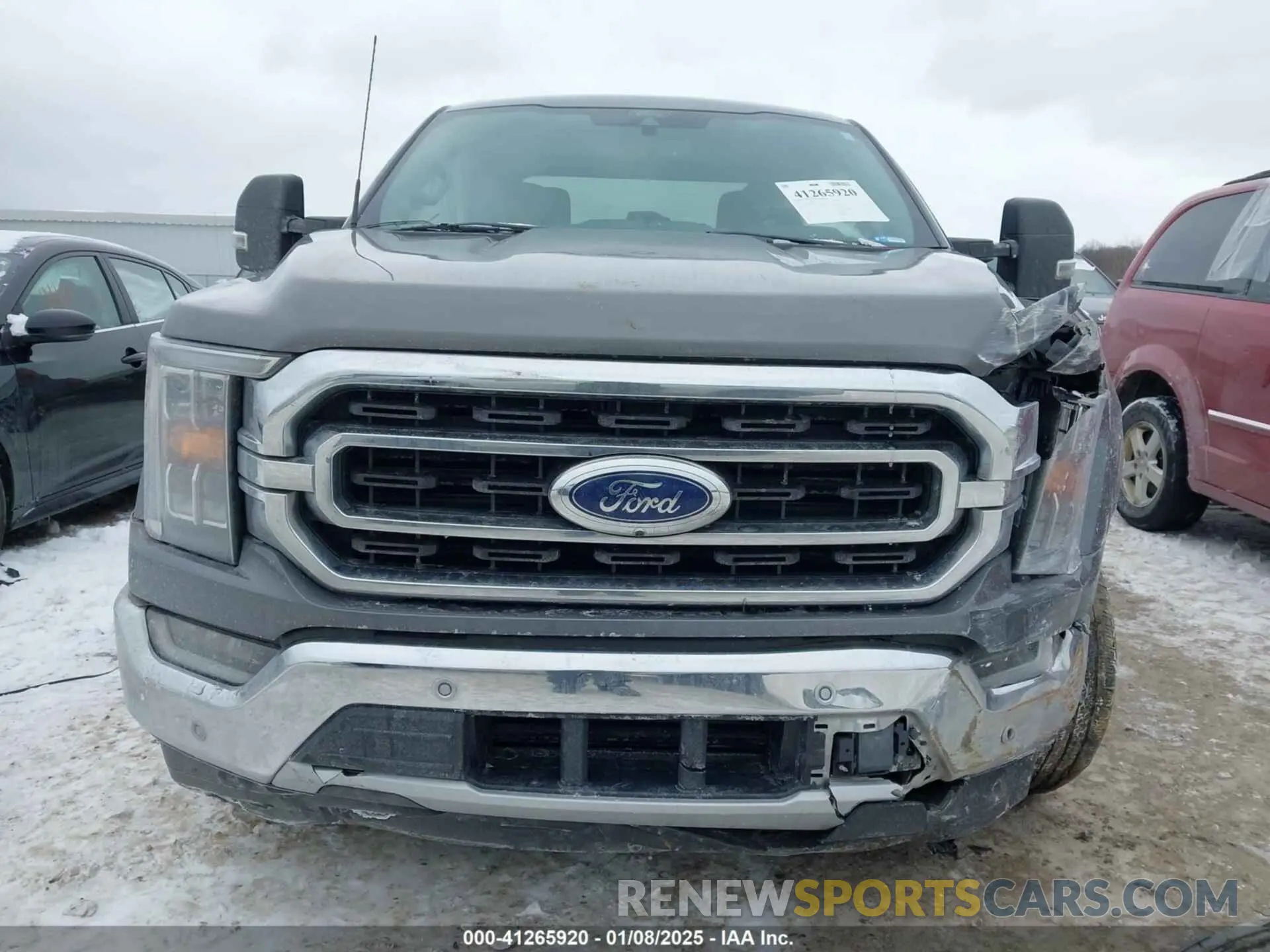 12 Photograph of a damaged car 1FTEW1CPXMFC91595 FORD F-150 2021