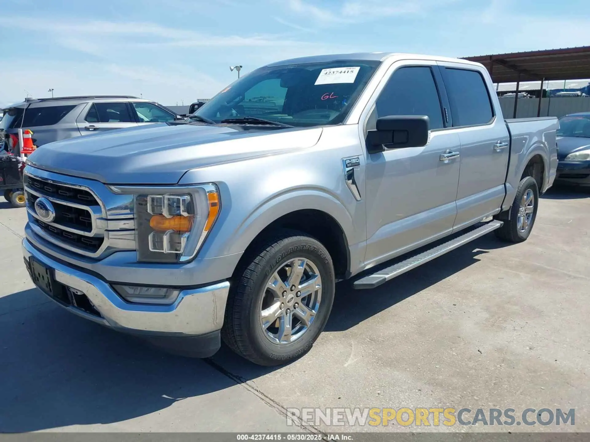 2 Фотография поврежденного автомобиля 1FTEW1CPXMFD00876 FORD F-150 2021