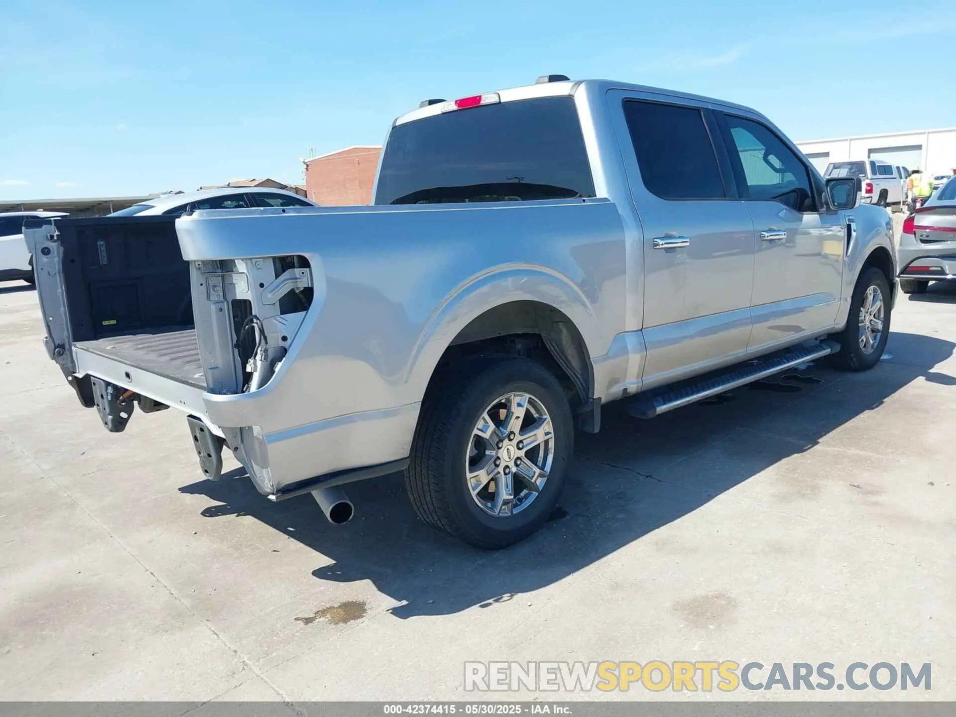 4 Фотография поврежденного автомобиля 1FTEW1CPXMFD00876 FORD F-150 2021