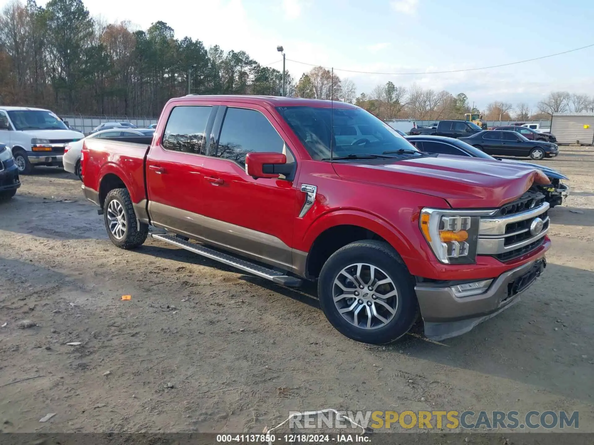 1 Photograph of a damaged car 1FTEW1CPXMKF10935 FORD F-150 2021