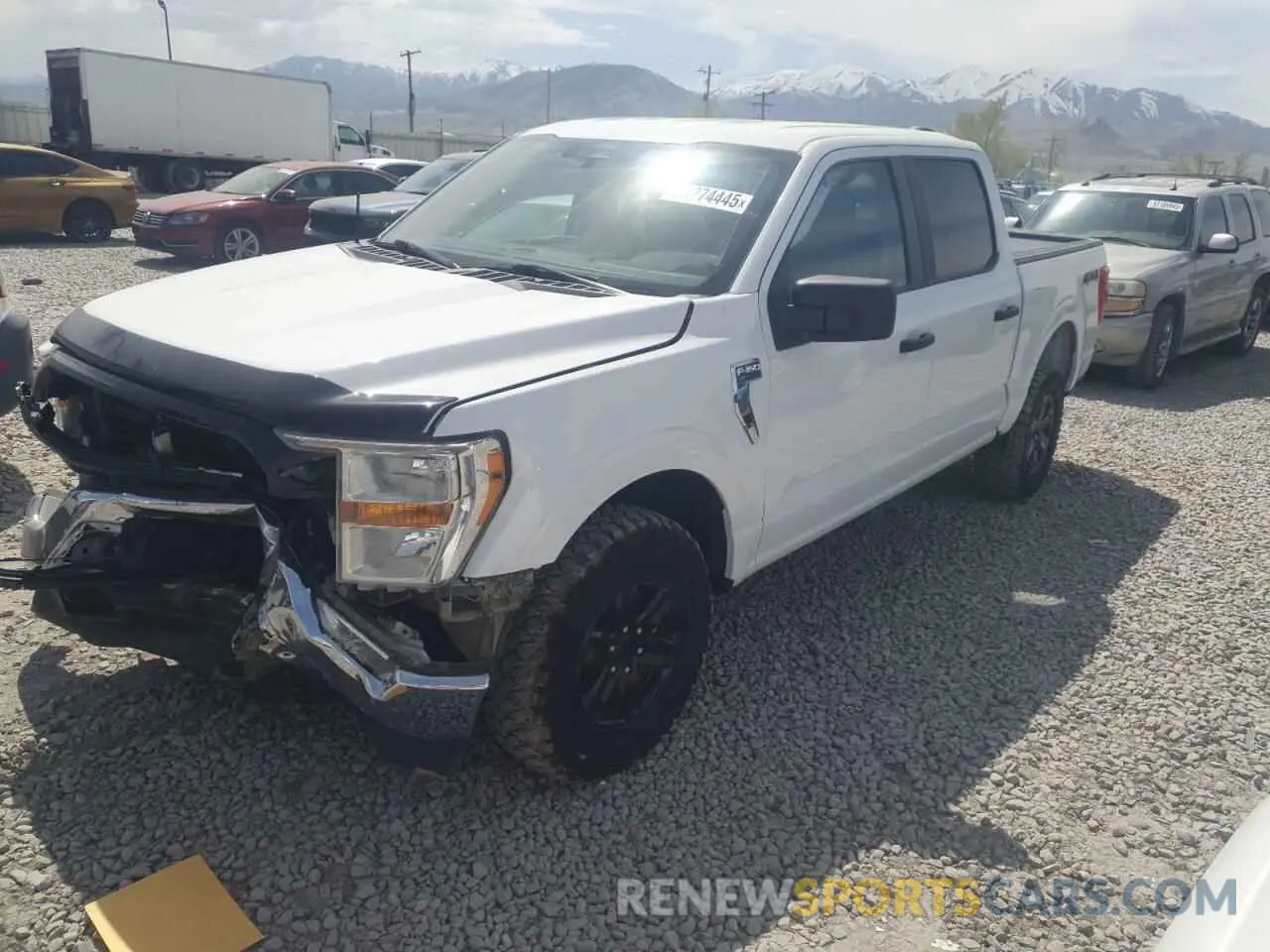 1 Photograph of a damaged car 1FTEW1EB2MFA05482 FORD F-150 2021