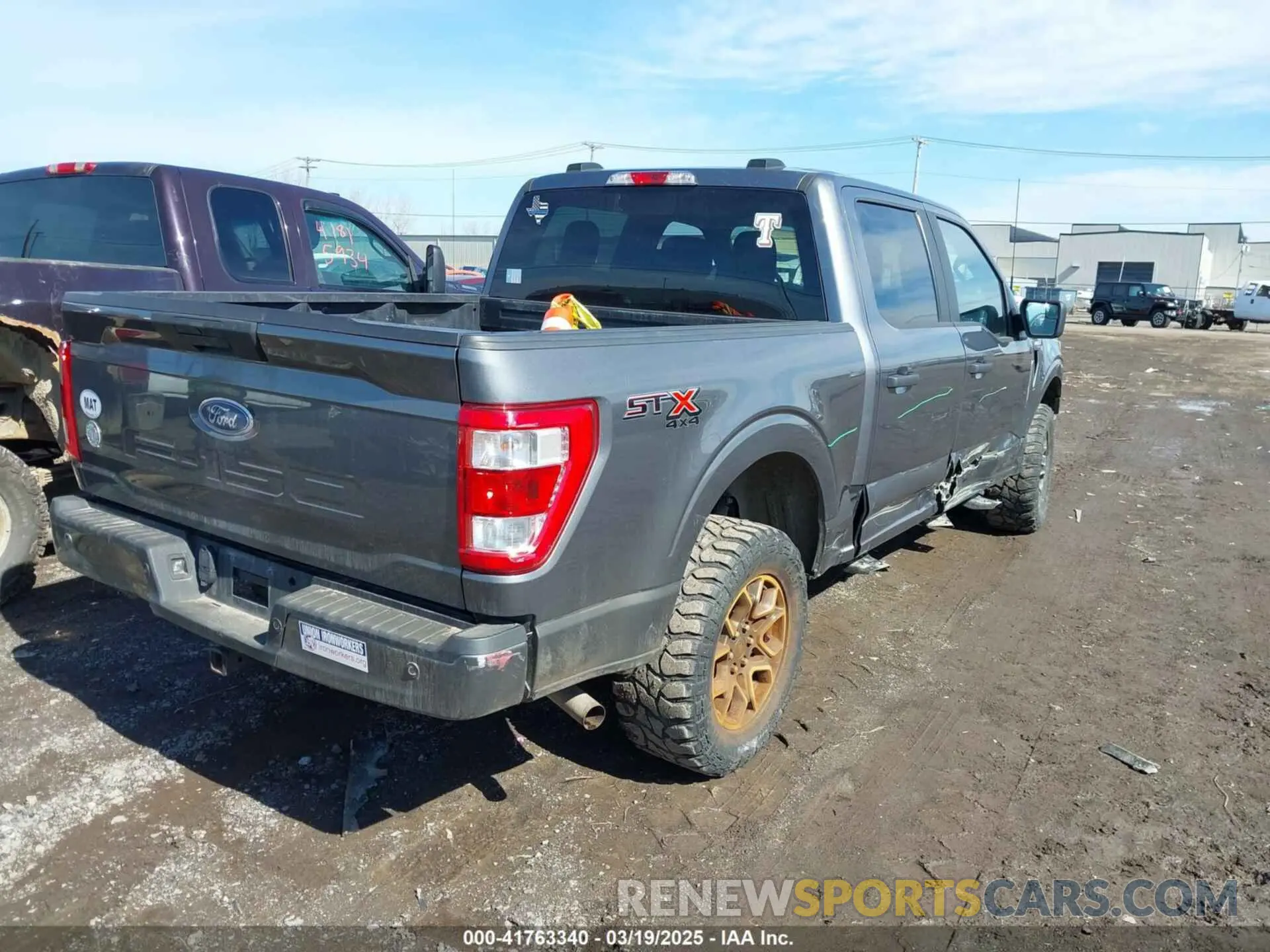 4 Фотография поврежденного автомобиля 1FTEW1EB3MFB38204 FORD F-150 2021