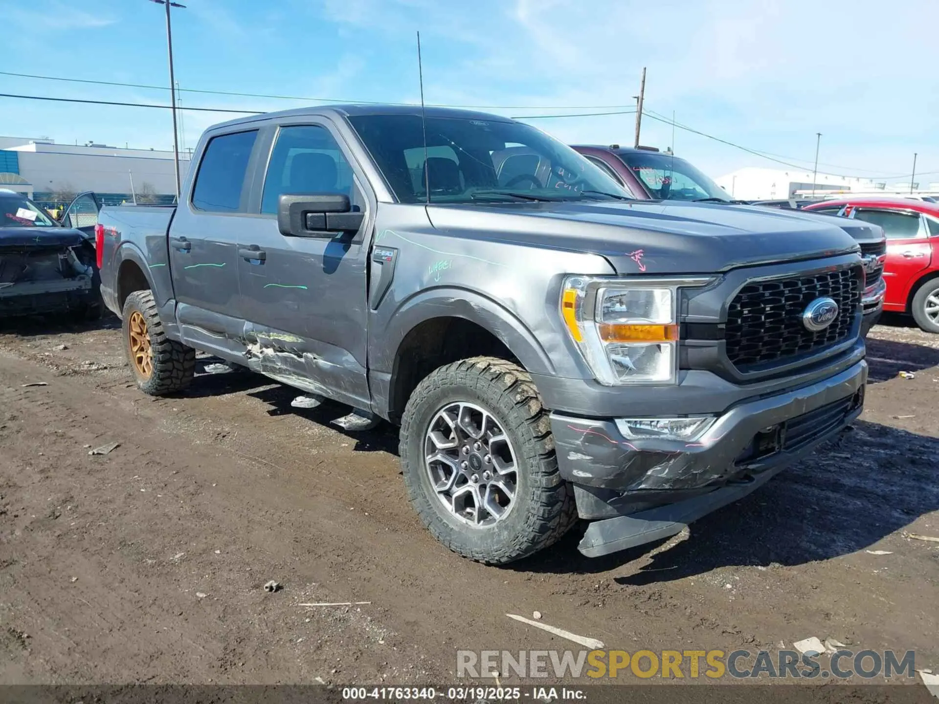 6 Фотография поврежденного автомобиля 1FTEW1EB3MFB38204 FORD F-150 2021