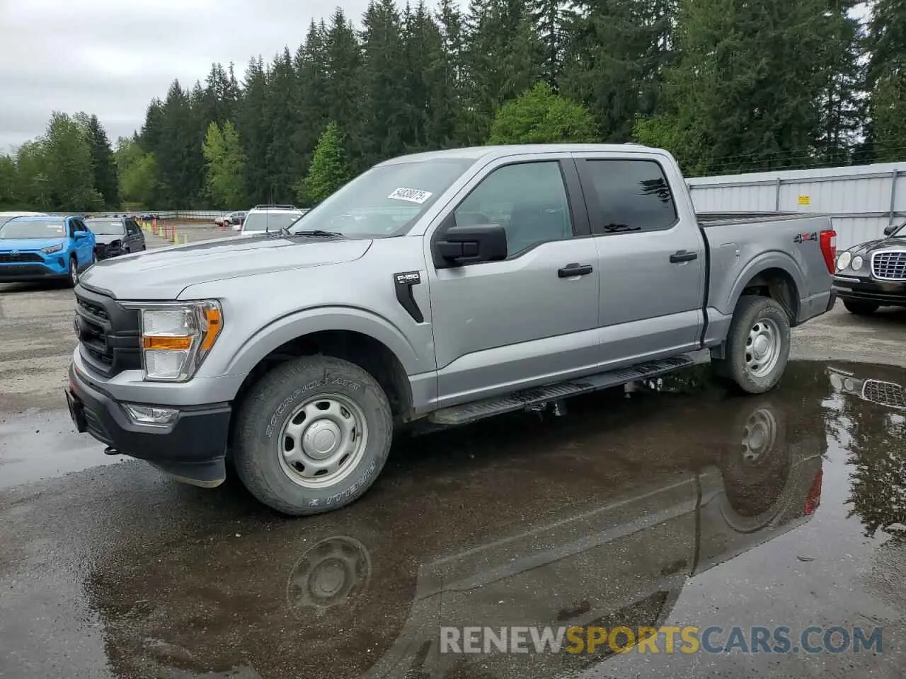 1 Photograph of a damaged car 1FTEW1EB7MKD09267 FORD F-150 2021
