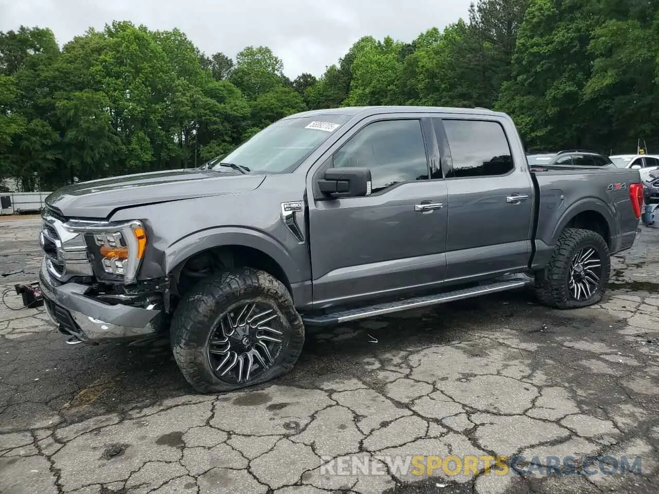 1 Photograph of a damaged car 1FTEW1EP0MFB98114 FORD F-150 2021