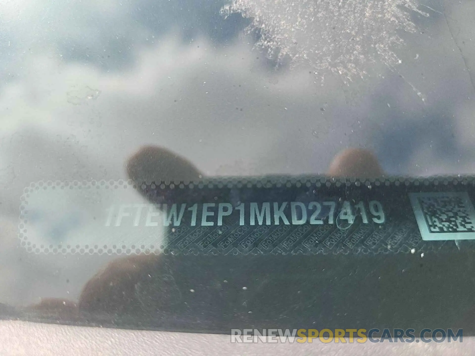 16 Photograph of a damaged car 1FTEW1EP1MKD27419 FORD F-150 2021