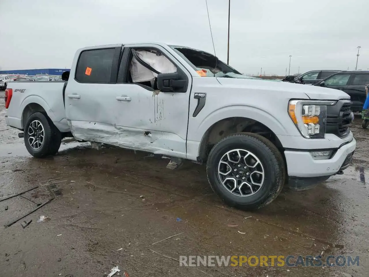 4 Фотография поврежденного автомобиля 1FTEW1EP1MKD54801 FORD F-150 2021