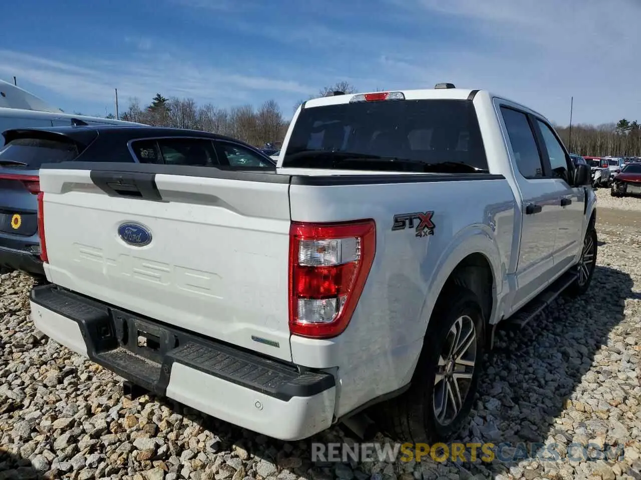 3 Фотография поврежденного автомобиля 1FTEW1EP2MFB64532 FORD F-150 2021