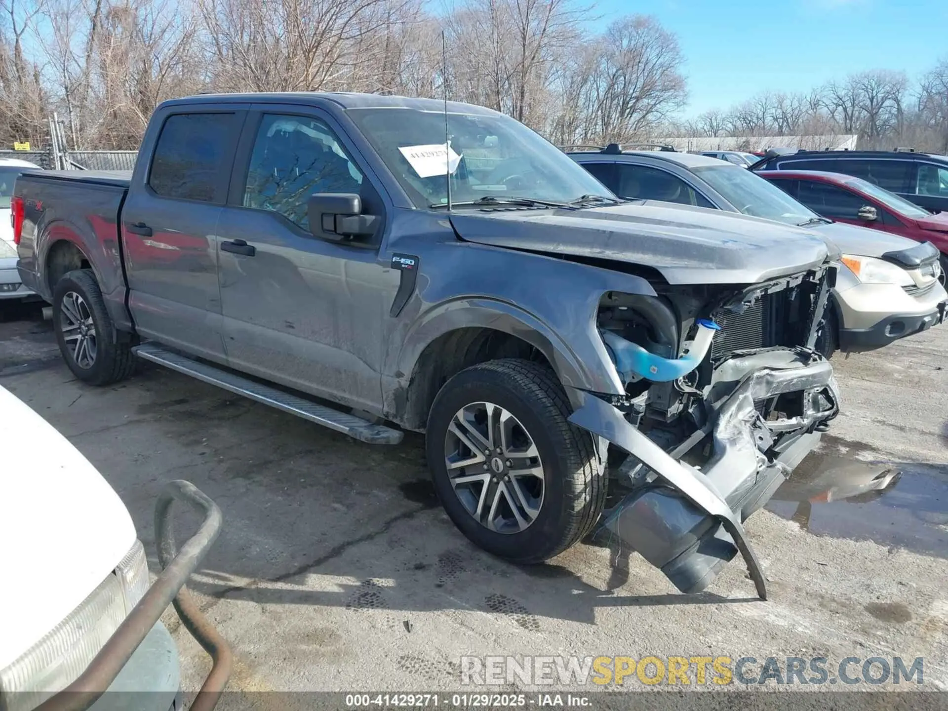 1 Photograph of a damaged car 1FTEW1EP4MFC70805 FORD F-150 2021