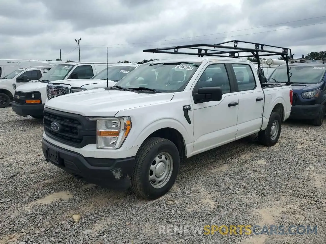 1 Photograph of a damaged car 1FTEW1EP4MKE35176 FORD F-150 2021