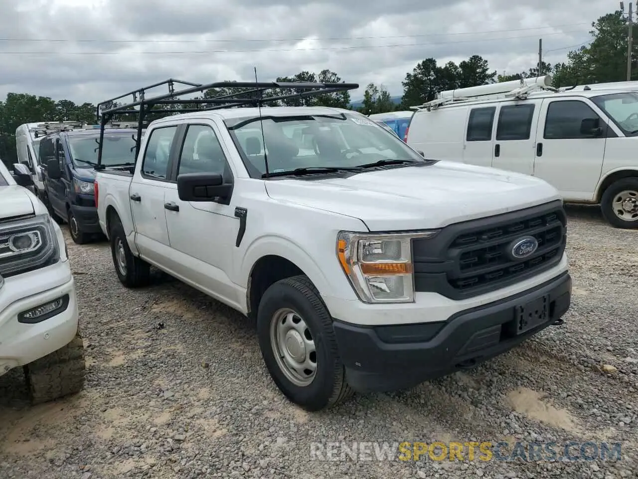 4 Photograph of a damaged car 1FTEW1EP4MKE35176 FORD F-150 2021