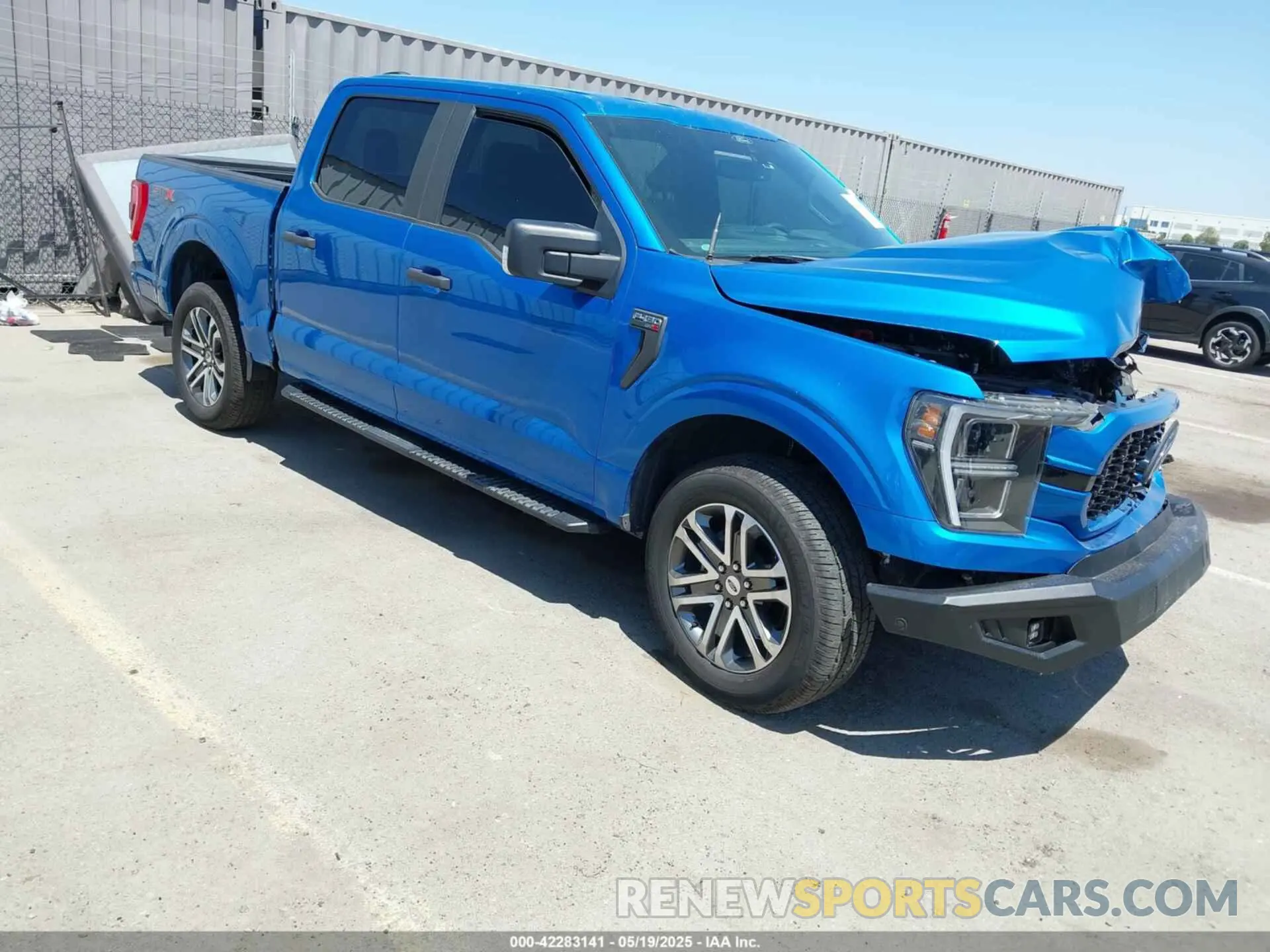 1 Photograph of a damaged car 1FTEW1EP7MFA55953 FORD F-150 2021